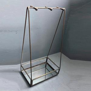 Support à bijoux décoratif, plateau organisateur avec support, finition antique - Product Image 6