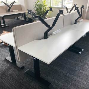 <b>Maximizing</b> Comfort FlexiSpot Dual Monitor Stand (EGL851D)-32" Screen 90 Tilt New - Product Image 6