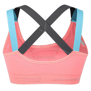 Soutien-gorge de fitness respirant pour femme pour l'entraînement-Couleurs et tailles personnalisables Support léger Spandex/Nylon - Product Image 3