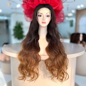 Peluca de cabello humano vietnamita 100% de la más alta calidad, pelucas delanteras de encaje con cierre, cabello crudo, cabello ondulado corporal - Product Image 2