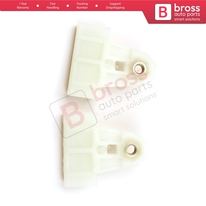 ตัวเชื่อมกระจกหน้าต่าง BWR5051 คลิปยึดกระจกหลัง สำหรับรถยนต์ Megane MK3 4/5 ประตู, Fluence, Qashqai J10 ด้านหน้า, Qashqai J10, Note E11 - Product Image 2