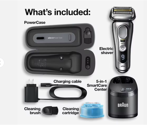 Quality New Men’s Electric Shaver Series <b>9</b> Pro+ 9667cc 5-in-1 Cleaning & Charging SmartCare Center - Product Image 4