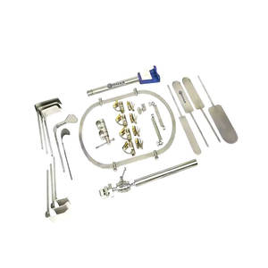 Retractor McCulloch alemán de acero inoxidable | (juego completo) con retractor con bisagras y estuche Instrumentos retractores de grado profesional - Product Image 5