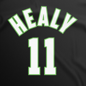 Maillot de basket simple Healy à blocs de couleur et rayures diagonales, col en V, personnalisé pour hommes, femmes et équipes scolaires - Product Image 4