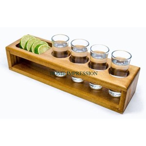 Admirable Look Wooden Made Storage Rack For Beer Glass Handmade Storage <b>Shelving</b> Unit Organization Wooden Wine Rack Supplies - Product Image 6