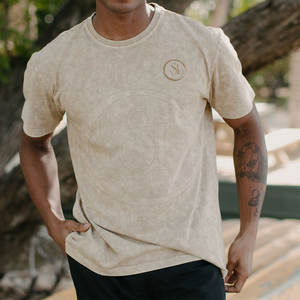 Camiseta de algodón y poliéster 100% de corte holgado para hombre, ligera de secado rápido para uso en exteriores - Product Image 5