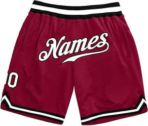 Custom Made Basketball <b>Shorts</b> 100% Polyester Material <b>Lightweight</b> Elastic Waist Sportswear Customized Logo Printing - Product Image 2