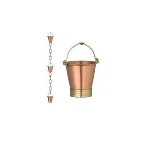 Meilleure vente de haute qualité Design moderne métal cuivre pluie chaîne eau vent chaînes décor à la maison intérieur extérieur utilisation par HHO fromIndia - Product Image 5