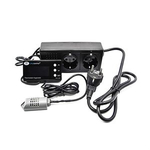 Controlador de Termostato Digital THC-220 - Higrómetro y Termómetro con Batería para Uso Doméstico - Product Image 2