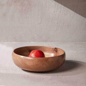 Frutero y Ensaladera de Madera Hecho a Mano con Diseño Moderno, Utensilios de Cocina para Servir Alimentos y Fines Decorativos - Product Image 1