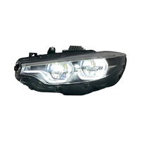 SJC 1:1 Faro Delantero LED Automático para BMW Serie 4 M4 F32 F82 F33 F36 M3 F80 2013-2019 Coche V2 KION Lámpara Delantera Blanca DRL Sistema de Iluminación para Automóvil