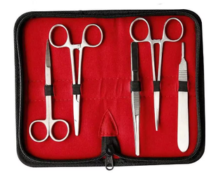 Kit de retrait manuel des sutures, ensemble chirurgical certifié CE, à usage unique, 5 pièces, instruments chirurgicaux en acier Mahersi - Product Image 4
