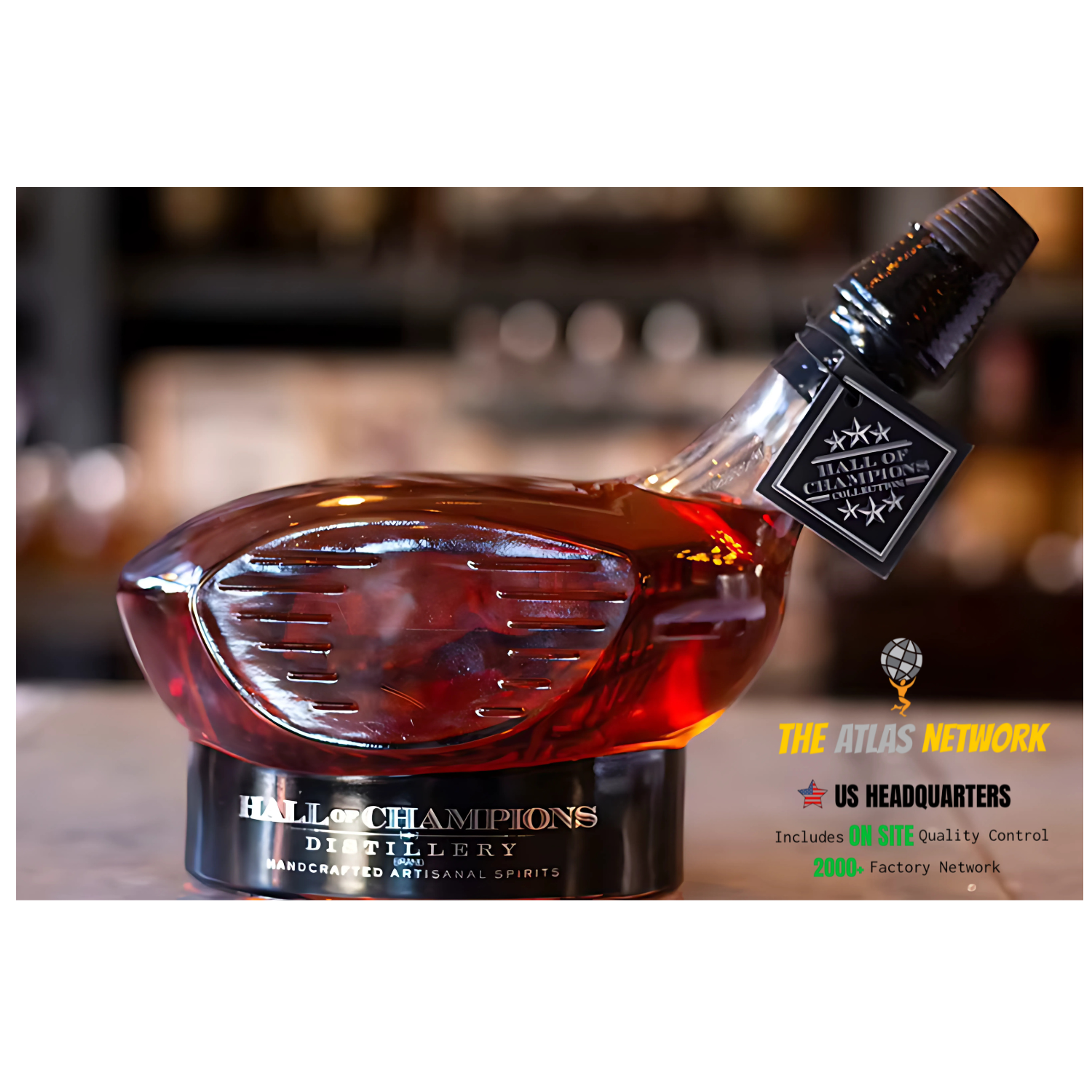 Football Glass Bottles Premium Sports Perfume Decor