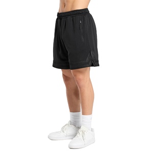 Trendy Men Gym Mesh Shorts Lightweight Breathable Running Basketball <b>Training</b> Sports Shorts Elastic Waist Quick Dry Fitness - Product Image 3