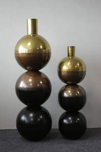 Stylish New Design Metal Flower <b>Vase</b> Antique Iron with Coastal Style for Vintage-Style Interior <b>Decoration</b> and Weddings - Product Image 4