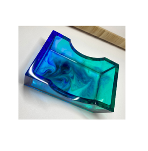 ที่ใส่นามบัตรทำจากยางเรซินออกแบบเป็นเอกลักษณ์มีที่ใส่นามบัตรเครื่องเขียนสำนักงานเครื่องใช้บนโต๊ะอาหารสำหรับตกแต่ง - Product Image 4