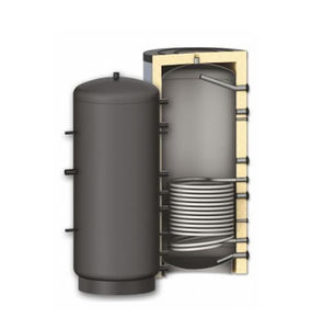 Chaudières de Bulgarie Produit à haute température Capacité de 2000 litres Réservoirs tampons esthétiques à gaine en PVC de haute efficacité énergétique - Product Image 1