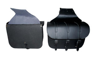 Motorbike Motorcycle bike Leather New Best Single Side Pannier Saddle <b>Bag</b> Sports <b>Used</b> <b>bags</b> With Shipment And Delivery - Product Image 3