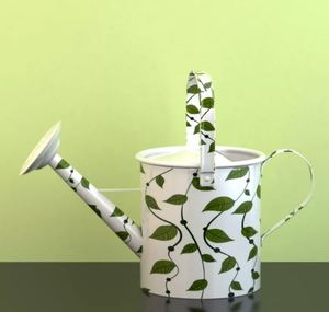 Lata redonda de hierro para agua, pegatina de colores surtidos, Metal esmaltado para regaderas, regaderas, plantas, vivero, jardín, compost, invernadero - Product Image 2