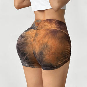 El mejor precio con tela suave, calidad de montaña, haga su propia Primavera Verano, nuevo estilo, pantalones cortos fruncidos divididos ajustados de WAKIN WEAR - Product Image 6