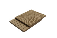 Panneau de plafond extérieur en WPC 140*10mm, revêtement mural imperméable avec grain de bois 3D, panneaux de plafond et de mur