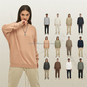 Sweat-shirts à capuche surdimensionnés pour hommes de haute qualité 400GSM avec logo personnalisé imprimé, 100% coton, tissu en jersey français vierge - Product Image 1