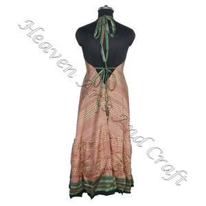 SD016 femmes indien pakistanais Saree/Shari/Shari Vintage robes en soie Hippy Boho chaud Sexy à la recherche de coton indien meilleur Vintage - Product Image 4