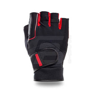 Gants de gymnastique pour hommes pour le levage de musculation et l'entraînement croisé Équipement de fitness en cuir pour l'haltérophilie et le sport - Product Image 2