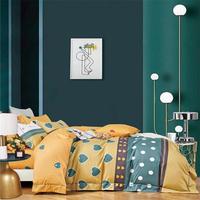 Ensemble de draps en coton de haute qualité, microfibre super douce, 300 fils, écologique, luxe, personnalisable, 16 pouces de profondeur