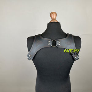 สายเอี๊ยมหนังพรีเมี่ยมสำหรับผู้ชายปรับได้และทนทาน - Product Image 2