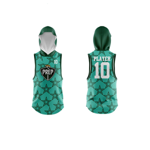 เสื้อฟุตบอล 7v7 คุณภาพสูง พิมพ์ลายแบบซับลิเมชั่น เสื้อฮู้ดแขนกุด OEM เสื้อกล้ามผู้ชาย ระบายอากาศ แห้งเร็ว - Product Image 2