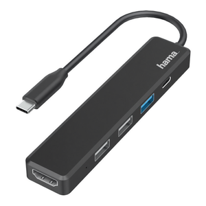HUB 2 en 1 Usb Type C noir 00200117 - Product Image 3