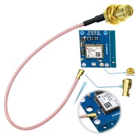 Cable coaxial de extensión de baja pérdida de 15 cm RP-SMA/MHF RG178 UFL, conjuntos de cable coaxial RF tipo pigtail, accesorios de conectores