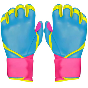 ถุงมือตีเบสบอลสำหรับผู้ชายระบายอากาศได้ดีถุงมือตีเบสบอลแบบออกแบบโลโก้ได้ตามต้องการ - Product Image 6