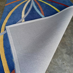 Alfombra de Lana Hecha a Mano, Alfombra de Lana y Seda Suave y Gruesa para Sala de Estar, Habitaciones Infantiles, Oficina, Habitaciones de Hotel - Product Image 1