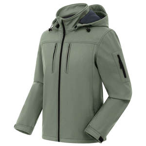 100% imperméable haute qualité Softshell veste multicolore extérieur à capuche imperméable respirant Softshell vestes - Product Image 1