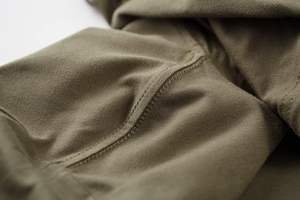 Sudaderas Casuales de Invierno para Hombre, Color Sólido, 100% Algodón, Felpa, Corte Regular, Secado Rápido y Transpirable, Ecológicas, con Bolsillo, Alta Calidad - Product Image 6