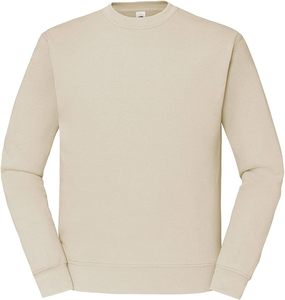Men's <b>Navy</b> Blue Crew Neck Pullover <b>Sweatshirt</b> Regular Fit Knitted 100% Cotton Casual Winter Lined Eco-Friendly Windproof - Product Image 5