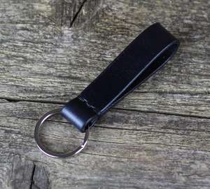 Porte-clés vintage en cuir véritable fait à la main, logo personnalisé, porte-clés coloré, porte-clés élégant et durable pour un usage quotidien et pour offrir en cadeau - Product Image 4