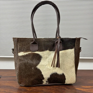 Wholesale Casual Style Cowhide Ladies Handbags High Quality Custom Logo Genuine Cowhide <b>Leather</b> Shoulder Fashion Accessories - Product Image 2