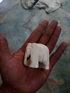 ลูกปัดตกแต่งบ้านแกะสลักมือรูปช้างกระดูกสีขาวขนาด4มม. สำหรับทำเครื่องประดับขายโดยร้านค้าศิลปะและงานฝีมือตามสั่ง - Product Image 4