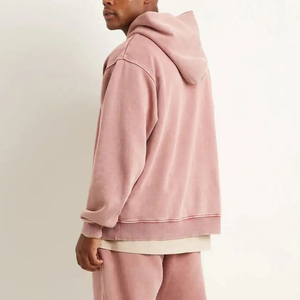 เสื้อฮู้ดดี้แบบสวมหัว ยูนิเซ็กซ์ คุณภาพสูง กันน้ำ กันลม เป็นมิตรกับสิ่งแวดล้อม ผ้าฟลีซ สไตล์ลำลอง สตรีทแวร์ ทรงปกติ ดีไซน์เรียบง่าย - Product Image 4