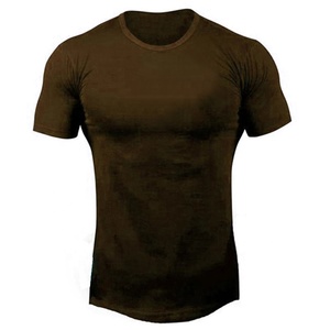 Camisetas de hombre de alta calidad ecológicas 100% algodón orgánico al por mayor cáñamo orgánico/camiseta - Product Image 3