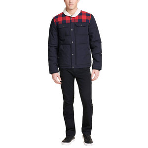 Chaquetas acolchadas para hombre impresas con logotipo personalizado al por mayor para adultos, chaquetas acolchadas de última moda para invierno - Product Image 6
