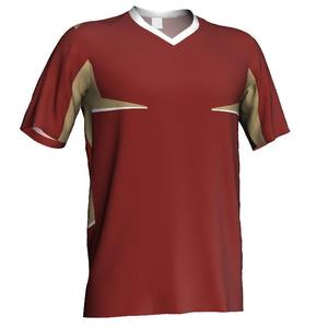 เสื้อฟุตบอลผ้าคอตตอนโพลีเอสเตอร์พิมพ์ลายดิจิทัลเสื้อกีฬาเสื้อฟุตบอล100% พิมพ์ซับลิเมชันสำหรับ2025 - Product Image 4