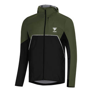 Premium OEM Men's Eco-Friendly Anti-UV Spandex/Nylon <b>Long</b> Sleeve Cycling Windbreaker Jacket for All Weather Performance - Product Image 1