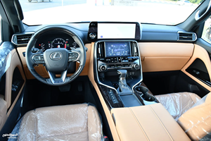 รถยนต์ SUV มือสองสำหรับครอบครัว รุ่นหรูหรา ปี 2024-2025 LX600 ขับเคลื่อนสี่ล้อ เบาะหนังสีเข้ม พวงมาลัยซ้าย หลังคาซันรูฟแบบพาโนรามา เครื่องยนต์ 8 สูบ เทอร์โบ เกียร์อัตโนมัติ - Product Image 6