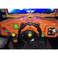 Machine de jeu d'arcade de course de motos et de voitures à monnayeur pour intérieur avec garantie d'un an