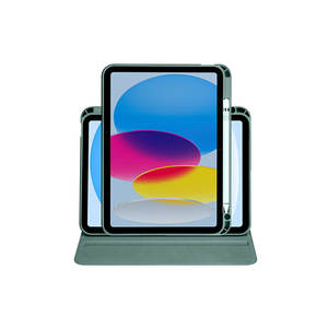 Funda Inteligente Netzy 2025 Gris para iPad Pro 11 con Certificación FCC, Compartimento para Lápiz Térmico y Soporte Giratorio, Hecha de PU y PC - Product Image 2