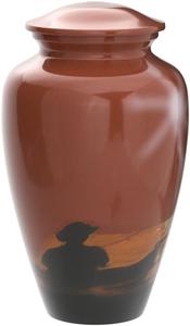 โกศโลหะสำหรับผู้ใหญ่ขี้เถ้ากระดูกสำหรับผู้ใหญ่ขี้เถ้าทองเหลือง - Product Image 3